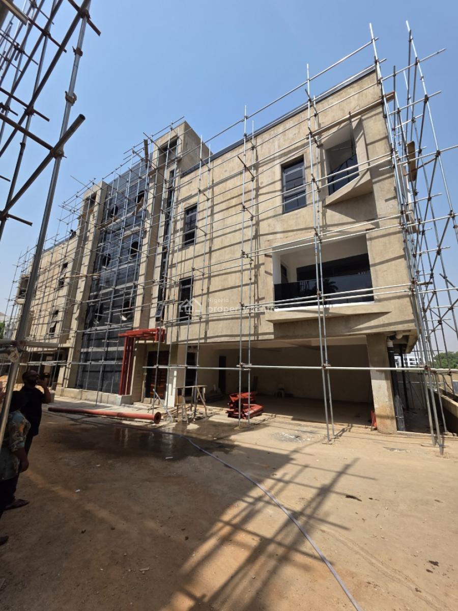 Massive 6 Bedroom Semi-detached Duplex with Elevator + Rooftop Terrace, Maitama District, Abuja, Semi-detached Duplex for Sale