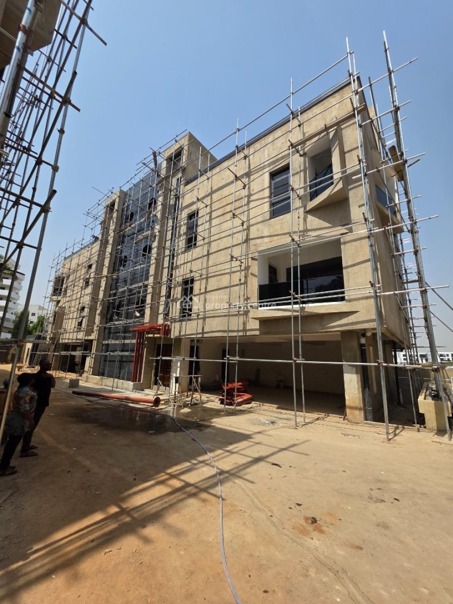 Massive 6 Bedroom Semi-detached Duplex with Elevator + Rooftop Terrace, Maitama District, Abuja, Semi-detached Duplex for Sale