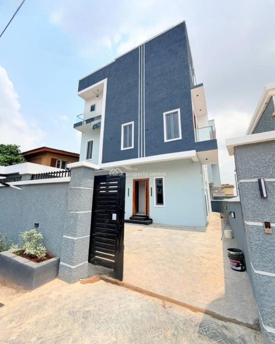 Lovely Built 5 Bedroom Detached Duplex with Bq in Secure Estate, Adeniyi Jones, Ikeja, Lagos, Detached Duplex for Sale