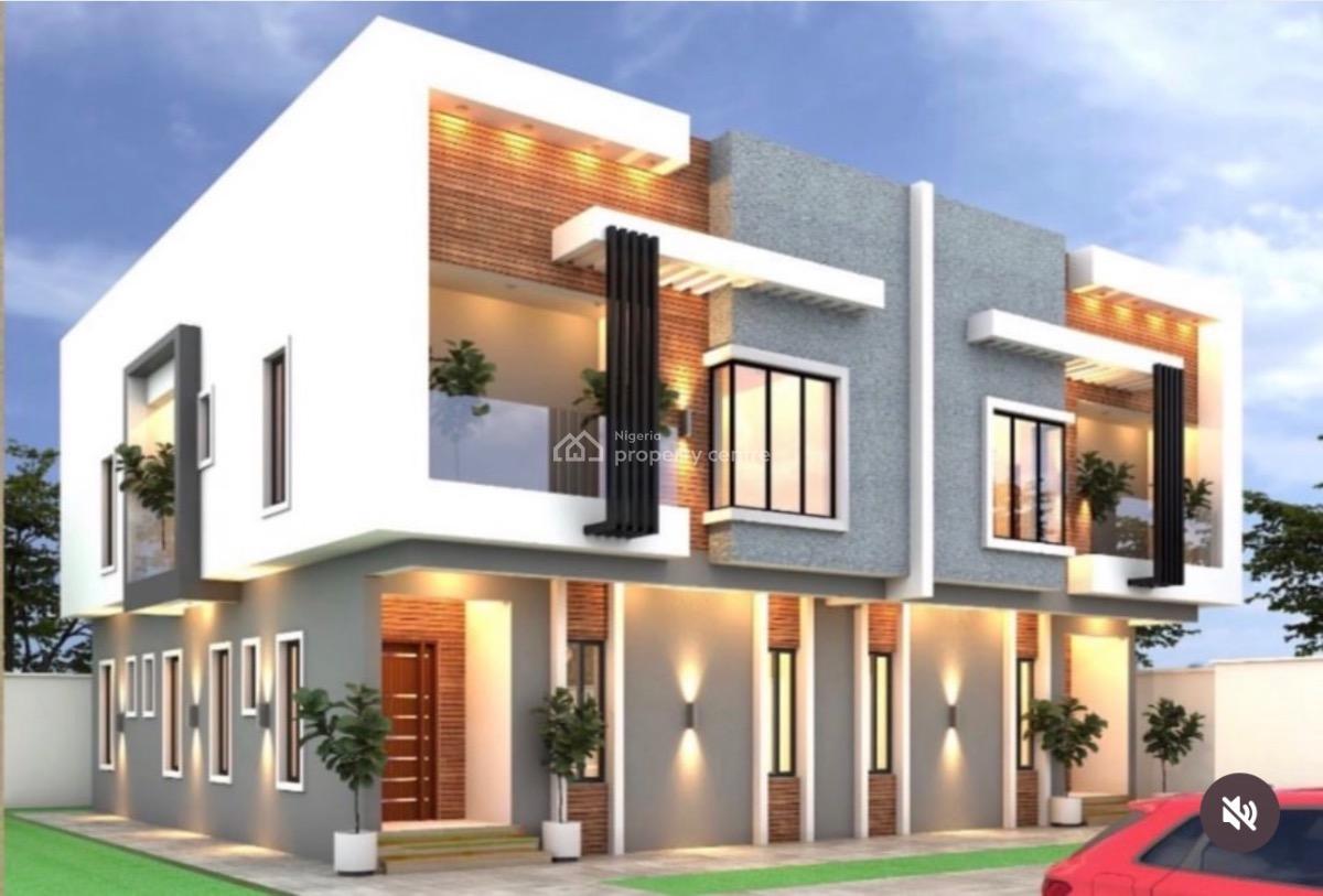 Nicely Built 4 Bedroom Fully & Semi Detached Duplex with Bq, Ogba, Ikeja, Lagos, Detached Duplex for Sale