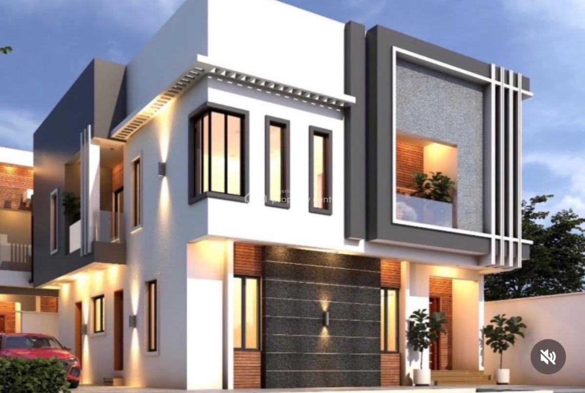Nicely Built 4 Bedroom Fully & Semi Detached Duplex with Bq, Ogba, Ikeja, Lagos, Detached Duplex for Sale