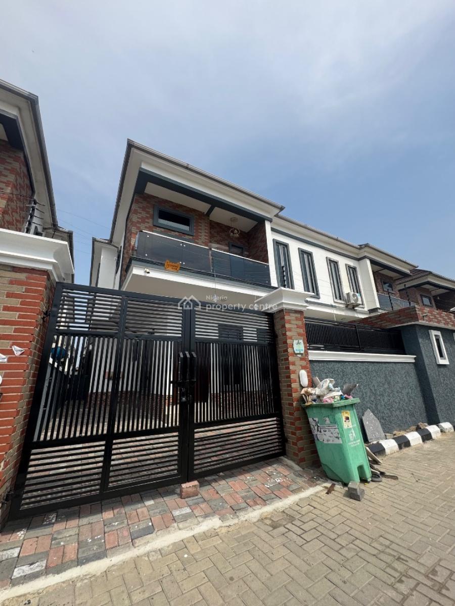 4 Bedroom Semi Detached Duplex with a Bq, Orchid Road, Lekki, Lagos, Semi-detached Duplex for Rent