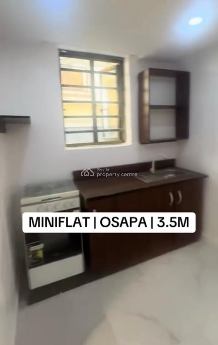 Lovely 1 Bedroom, Osapa, Lekki, Lagos, Mini Flat (room and Parlour) for Rent