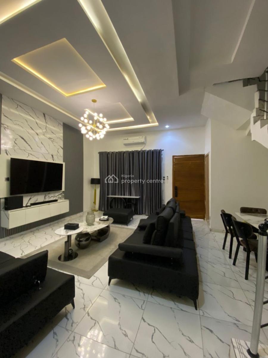 Fully Furnished 4 Bedroom Terrace Duplex Ikota Lekki Lagos, Ikota Lekki Lagos, Ikota, Lekki, Lagos, House for Rent