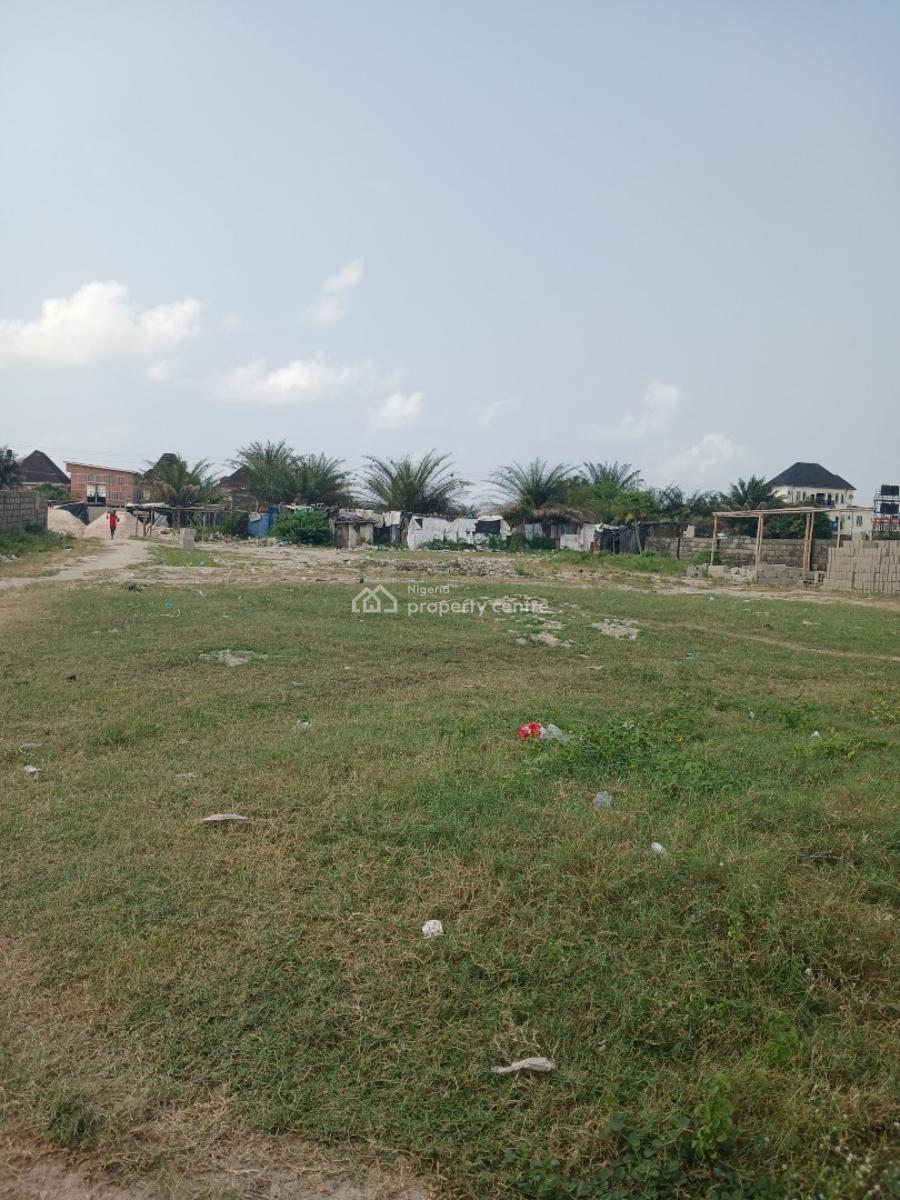 1,350sqm Partly Fenced Land on Tarrred Road, Abijo G. R. a, Abijo, Lekki, Lagos, Residential Land for Sale