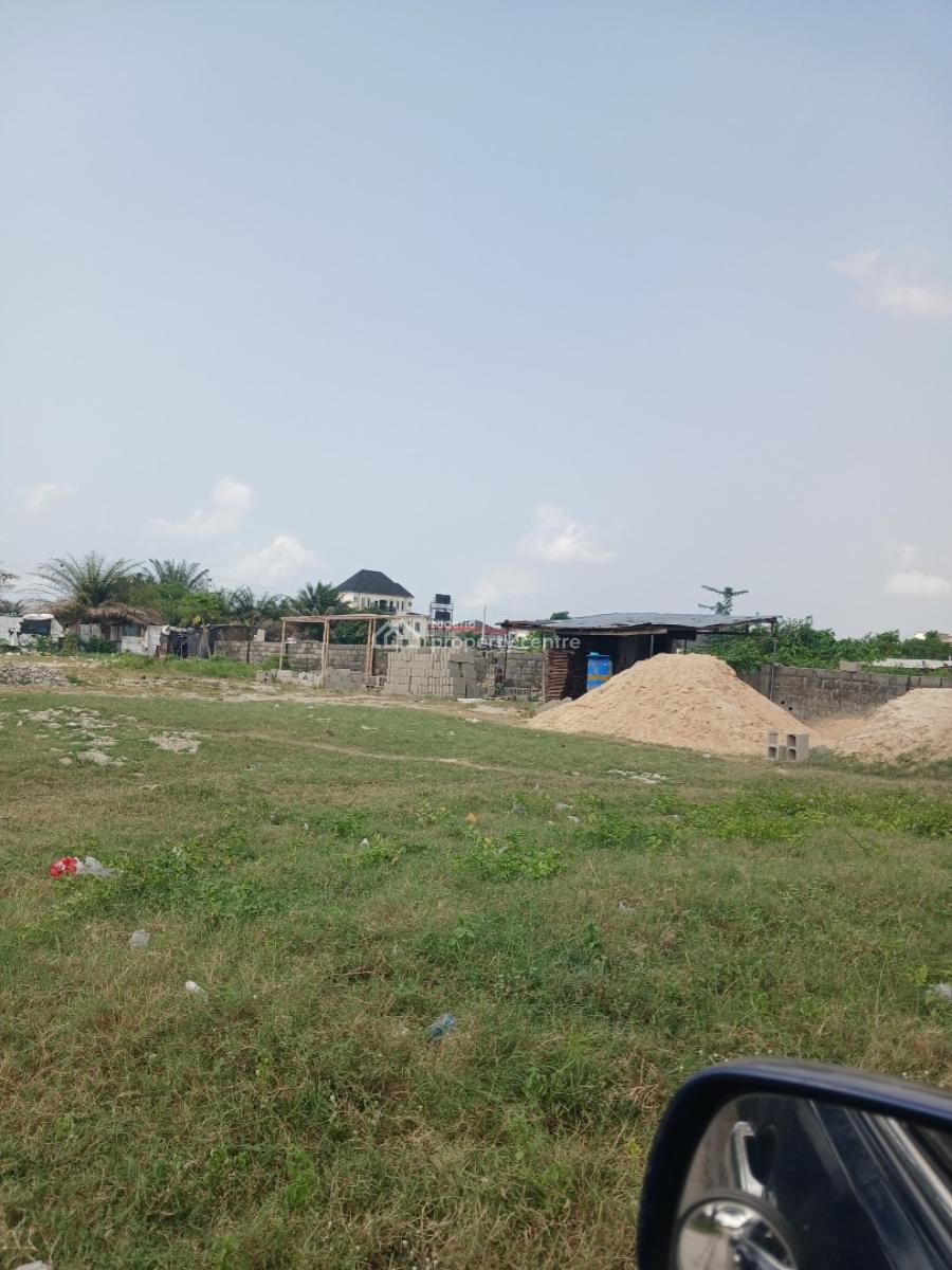 1,350sqm Partly Fenced Land on Tarrred Road, Abijo G. R. a, Abijo, Lekki, Lagos, Residential Land for Sale