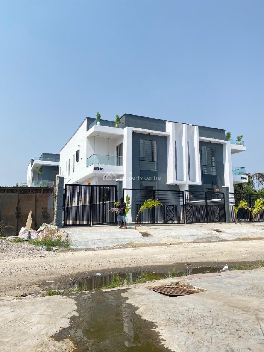 Luxury 4 Bedroom Duplex with Bq, Abraham Adesanya, Ajah, Lagos, Semi-detached Duplex for Sale