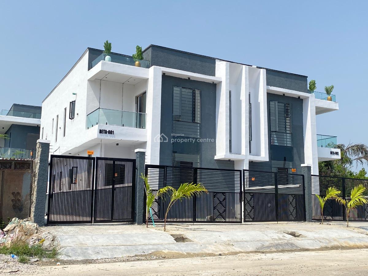 Luxury 4 Bedroom Duplex with Bq, Abraham Adesanya, Ajah, Lagos, Semi-detached Duplex for Sale