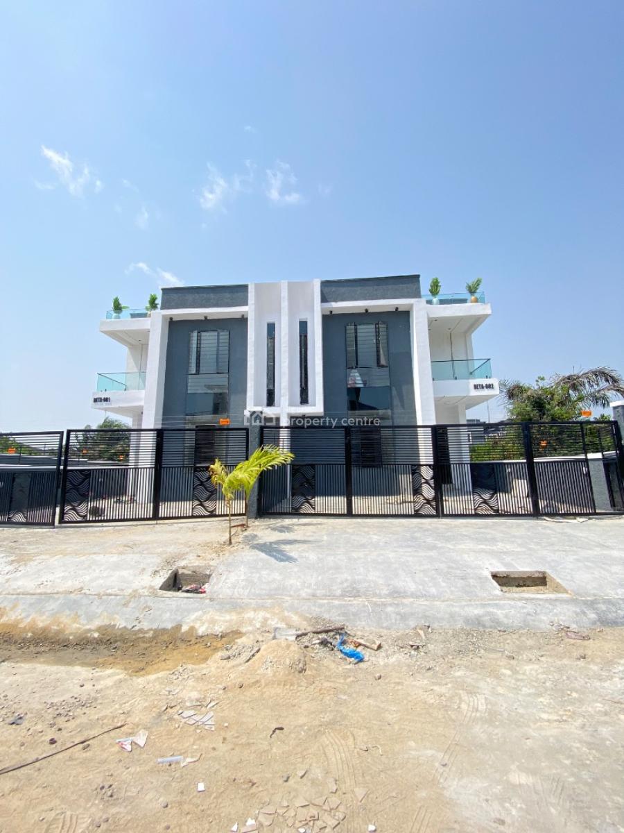 Luxury 4 Bedroom Duplex with Bq, Abraham Adesanya, Ajah, Lagos, Semi-detached Duplex for Sale