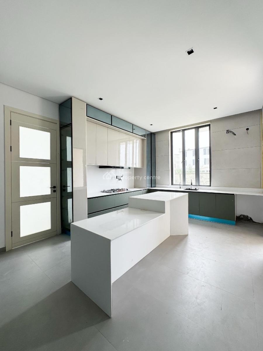 Exotic 5 Bedroom Contemporary Detached Duplex with Pool, Bq & Rooftop, Well Finished Duplex Located in an Exclusive Estate with Top Security, Ikate, Lekki, Lagos, Detached Duplex for Sale