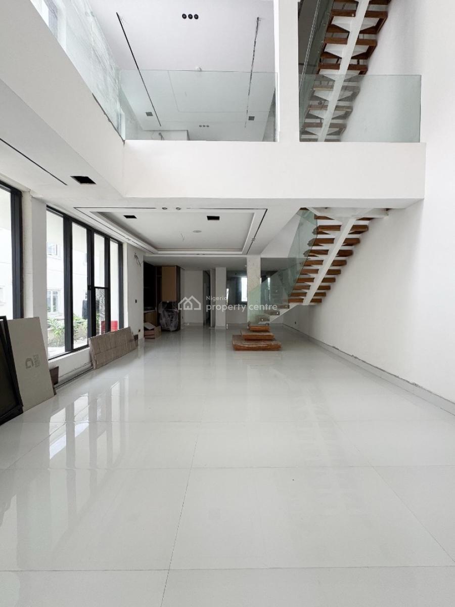 Contemporary 5 Bedroom Semi Detached Duplex with Bq, Pool & Rooftop, 5 Bedroom Duplex Located in a Well Secured Estate, Ikate, Lekki, Lagos, Semi-detached Duplex for Sale