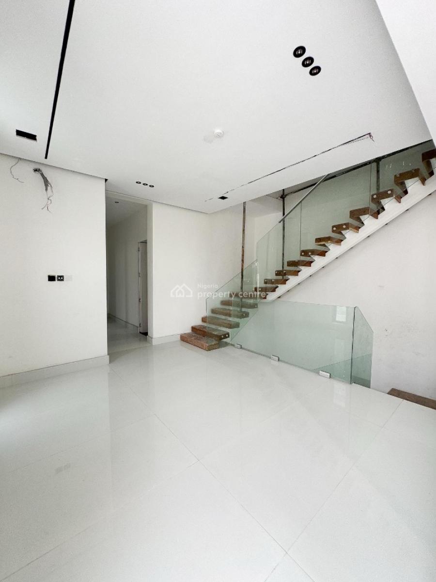 Contemporary 5 Bedroom Semi Detached Duplex with Bq, Pool & Rooftop, 5 Bedroom Duplex Located in a Well Secured Estate, Ikate, Lekki, Lagos, Semi-detached Duplex for Sale