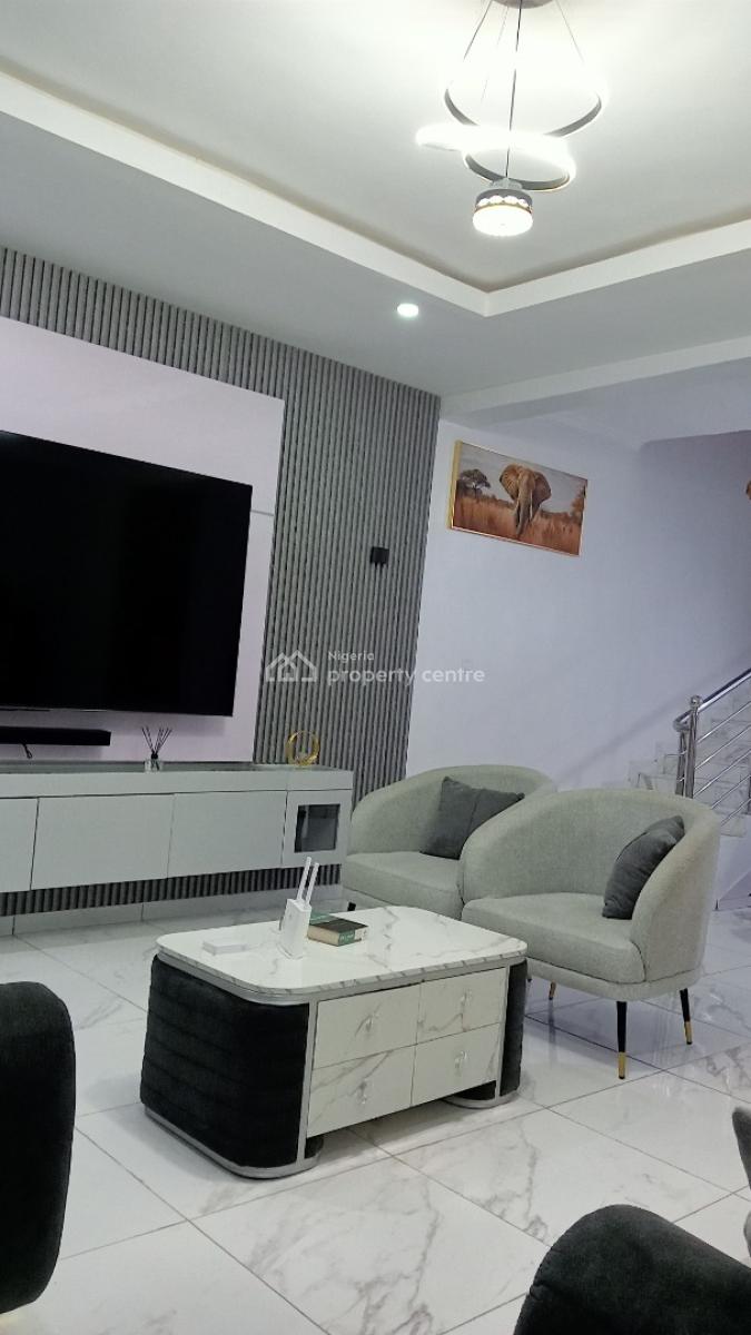 (direct Brief)* High Class Well Furnished Luxury & Top-notch Finished, Zylus Court, Richland Estate, Opposite Beechwood Estate Ibeju Lekki, Imalete Alafia, Ibeju Lekki, Lagos, Semi-detached Duplex Short Let