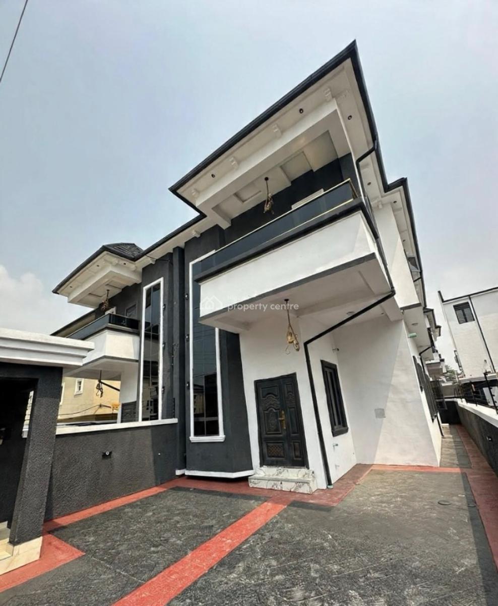 Well Designed 4 Bedroom Semi Detached Duplex with Bq, Osapa London, Osapa, Lekki, Lagos, Semi-detached Duplex for Sale