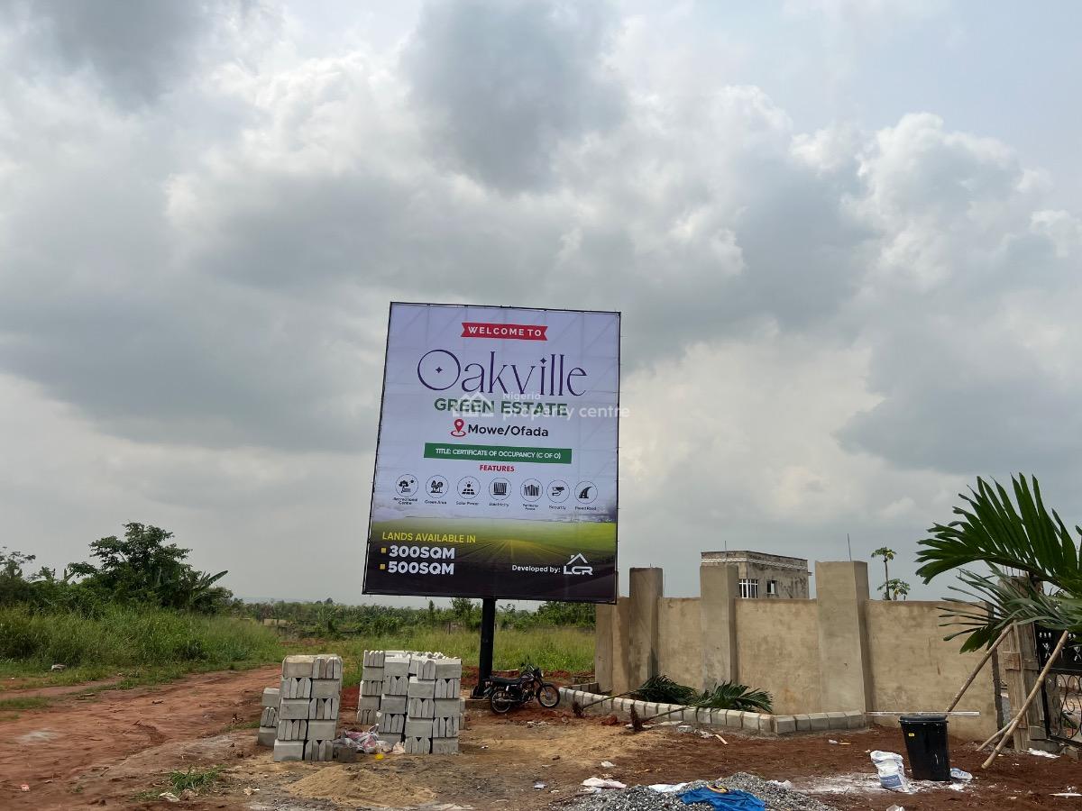 Own a Tangible Asset with High Returns in a Serene and Secured Estate, Be a Part with 500k Deposit , Payment Plan Up to 24 Months Available, Mowe Ofada, Ogun, Residential Land for Sale