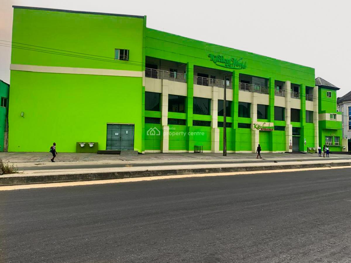 Beautiful Plaza on 2 Plots of Land on a Busy Major Road, Woji, Port Harcourt, Rivers, Plaza / Complex / Mall for Sale