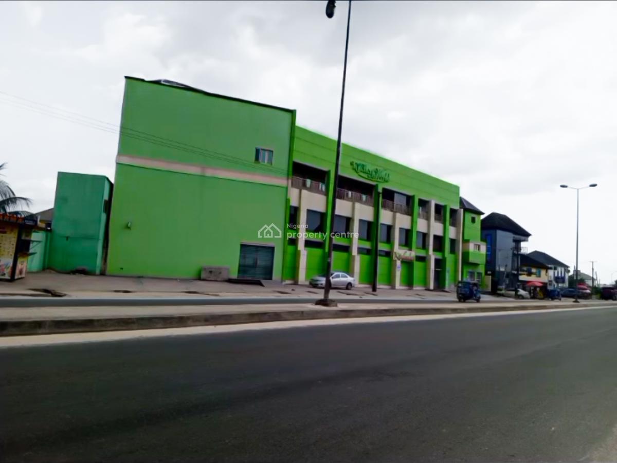 Beautiful Plaza on 2 Plots of Land on a Busy Major Road, Woji, Port Harcourt, Rivers, Plaza / Complex / Mall for Sale