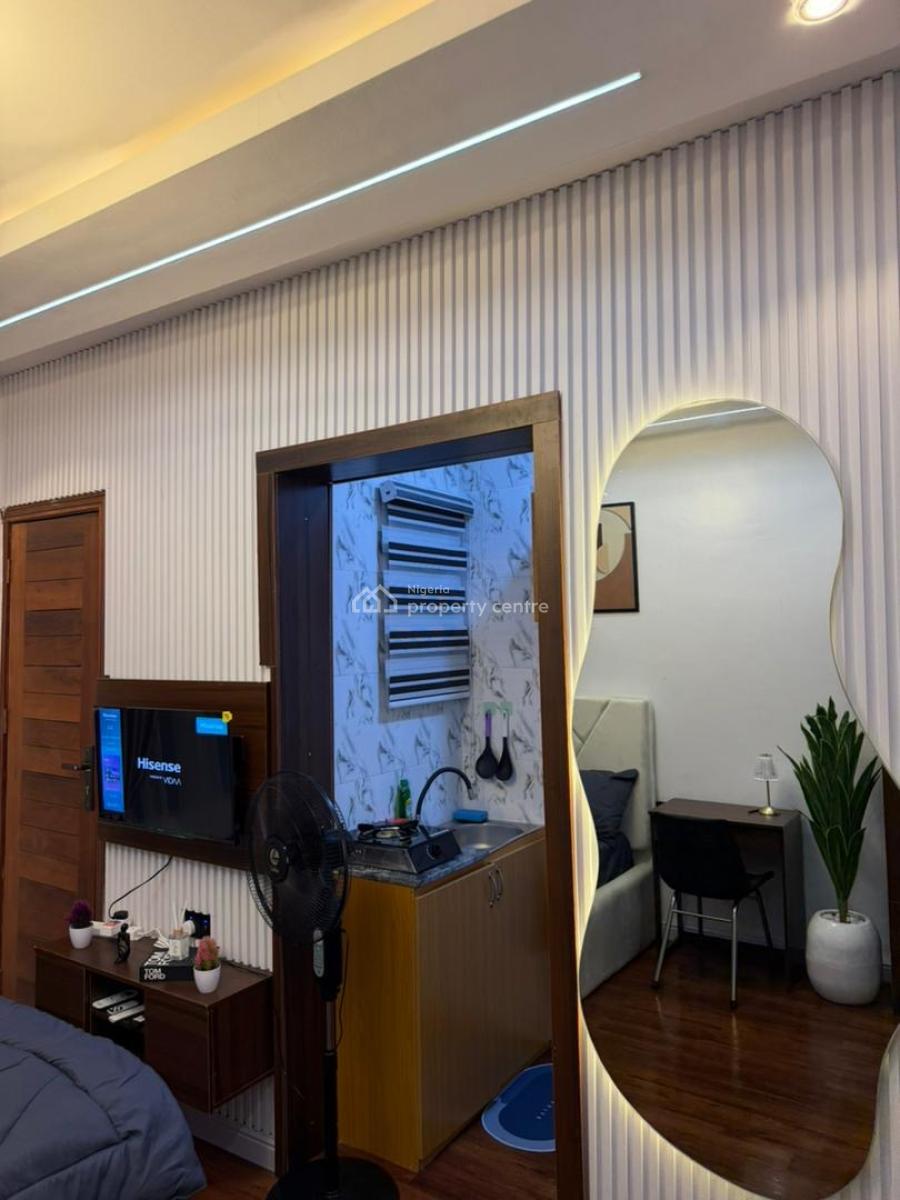 Serviced Studio Apartment for Monthly Booking, Yaba, Lagos, Flat / Apartment Short Let