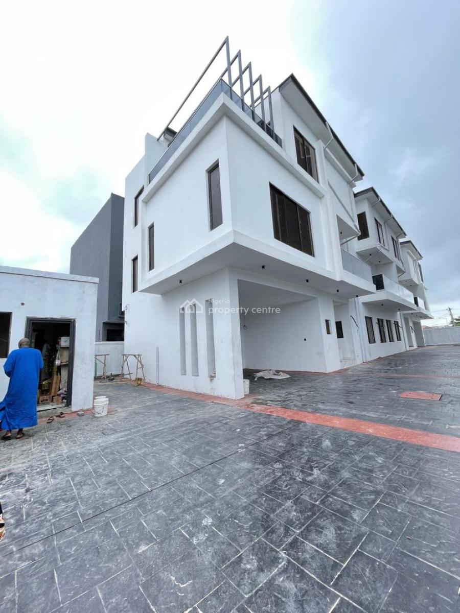 Exquisitely Finished Luxury 5 Bedroom Semi Detached Duplex with 2bqs, Lekki Phase 1, Lekki, Lagos, Semi-detached Duplex for Sale