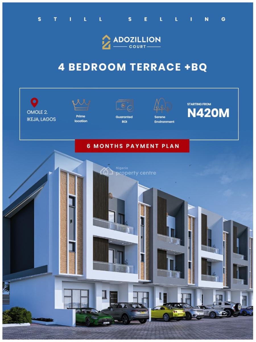 2bedroom with Bq Selling in Ikeja, Adozillion Court—, Ikeja, Lagos, House for Sale