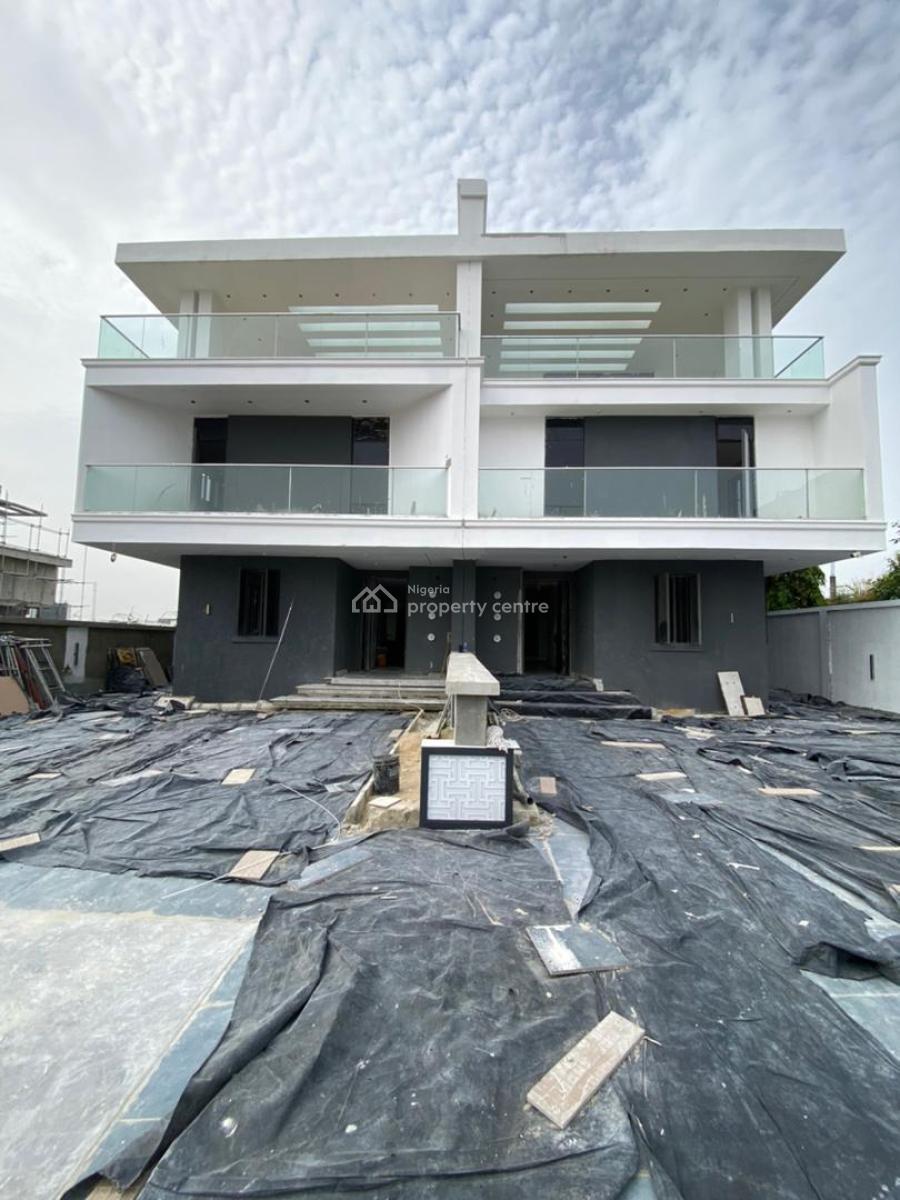 Ultra-luxury 5 Bedroom Semi-detached Duplex with Bq, Cowrie Creek Estate, Ikate, Lekki, Lagos, Semi-detached Duplex for Sale