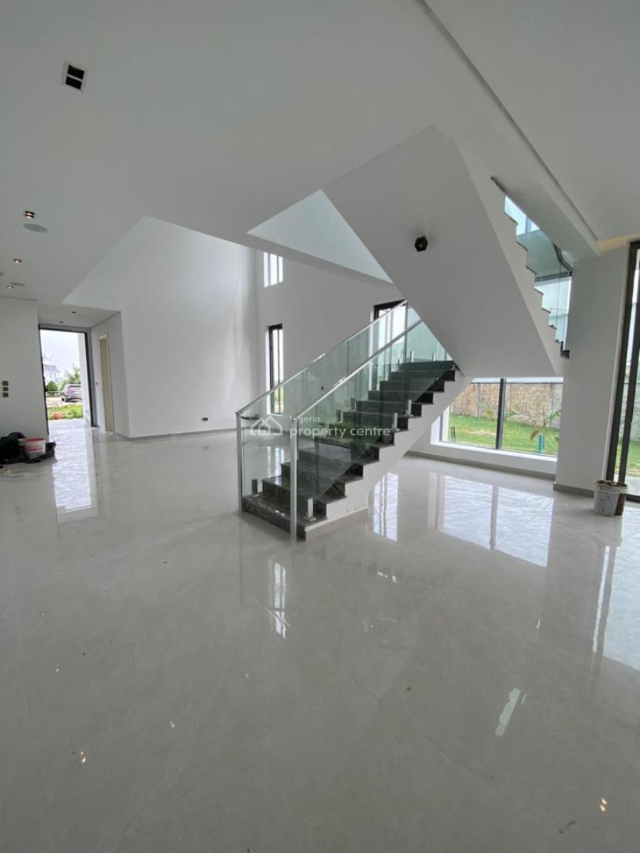 Exquisite 5 Bedroom Semi-detached Duplex with a Private Garden, Cowrie Creek Estate, Ikate, Lekki, Lagos, Semi-detached Duplex for Sale