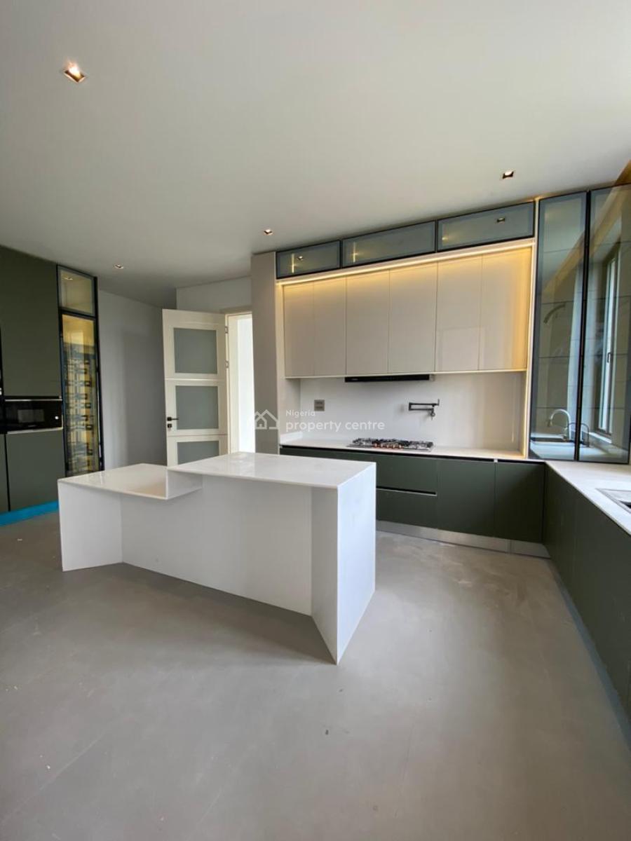 Exquisite 5 Bedroom Semi-detached Duplex with a Private Garden, Cowrie Creek Estate, Ikate, Lekki, Lagos, Semi-detached Duplex for Sale