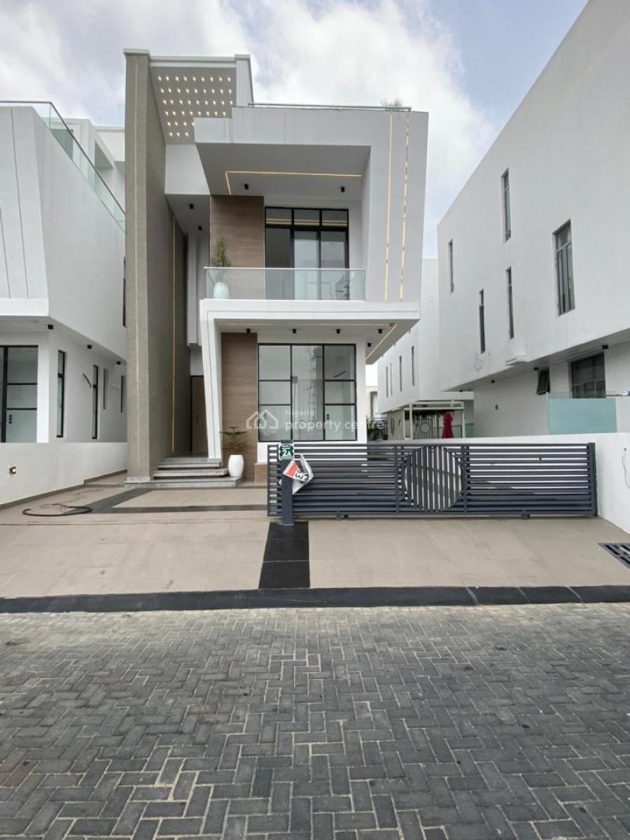 Ravishing 5 Bedroom Detached Duplex with Swimming Pool, Bq, Osapa, Lekki, Lagos, Detached Duplex for Sale