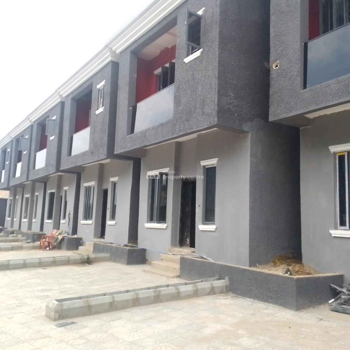 Newly Built and Carcass Terraces House at Gbagada, Gbagada Ifako, Gbagada, Lagos, Terraced Duplex for Sale
