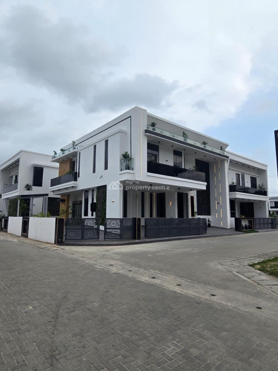 Luxury 5 Bedroom Detached Duplexes in a Secure and Fully Serviced Gate, in a Secure & Fully Serviced Gated Estate on Chevron Conservation Road, Lekki, Lagos, Detached Duplex for Sale