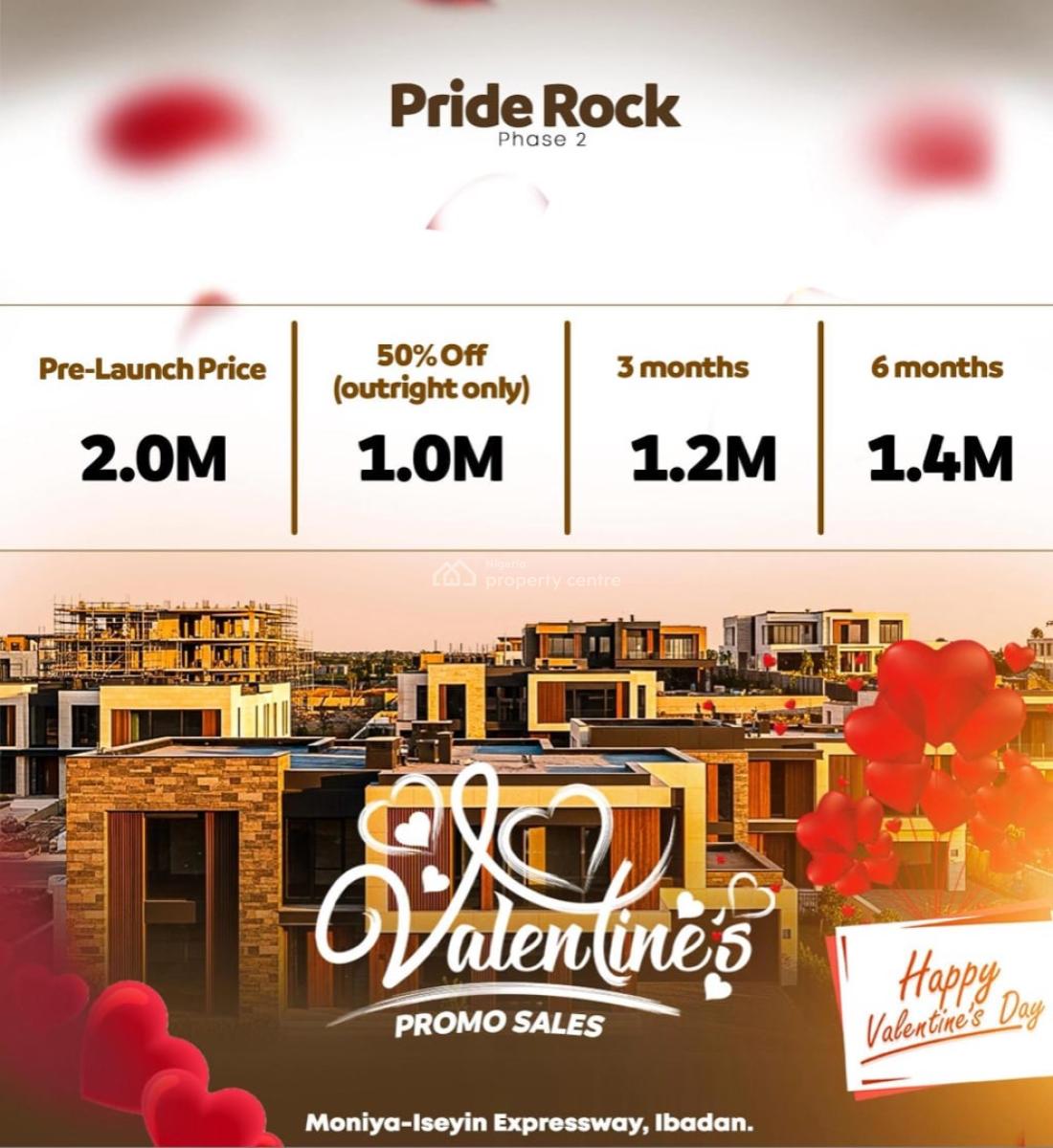 Dry Land Residential Plot Selling Now, Pride Rock Phase 2, Mowe Ofada, Ogun, Residential Land for Sale