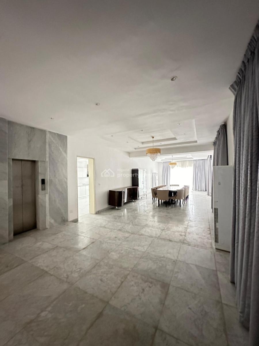Luxurious Waterfront 6 Bedroom Villa with Private Jetty, Fully Serviced Waterfront Property with Jetty, Banana Island, Ikoyi, Lagos, Detached Duplex for Sale