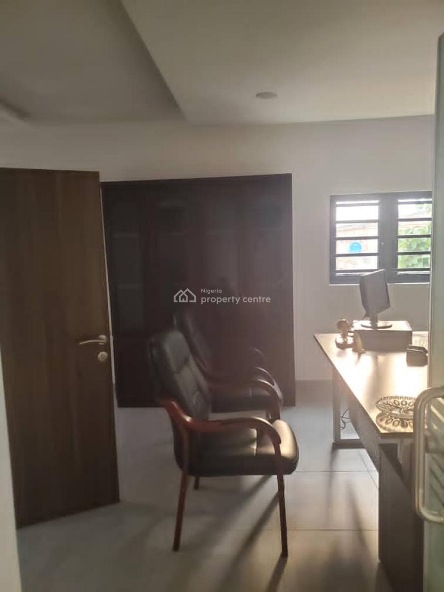 Fully Furnished Commercial 4 Bedroom Duplex Wit Furnished Miniflat Bq, Dolphin Estate Ikoyi Lagos. for Office Use Only, Ikoyi, Lagos, Semi-detached Duplex for Rent