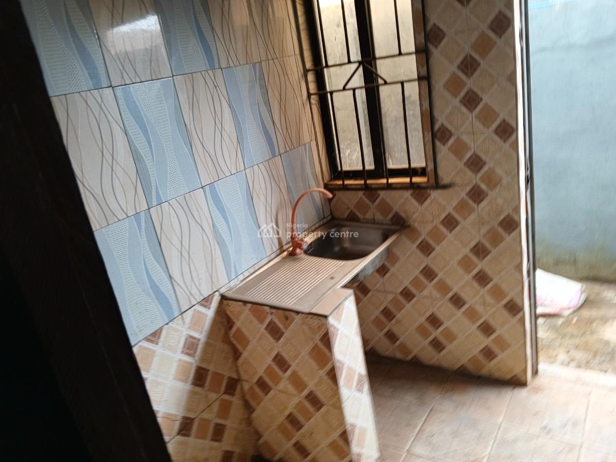 Renovated Mini Flat All Tiles Floor 2 Toilet Big Compound Fence Gate W, Itele Ogun State Close to Ayobo Lagos, Ado-odo/ota, Ogun, Mini Flat (room and Parlour) for Rent