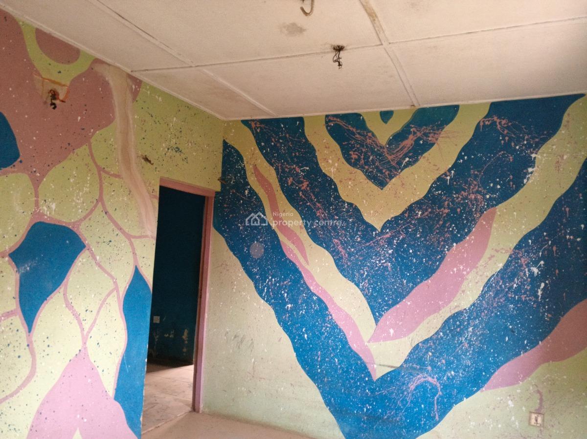 Renovated Mini Flat All Tiles Floor 2 Toilet Big Compound Fence Gate W, Itele Ogun State Close to Ayobo Lagos, Ado-odo/ota, Ogun, Mini Flat (room and Parlour) for Rent