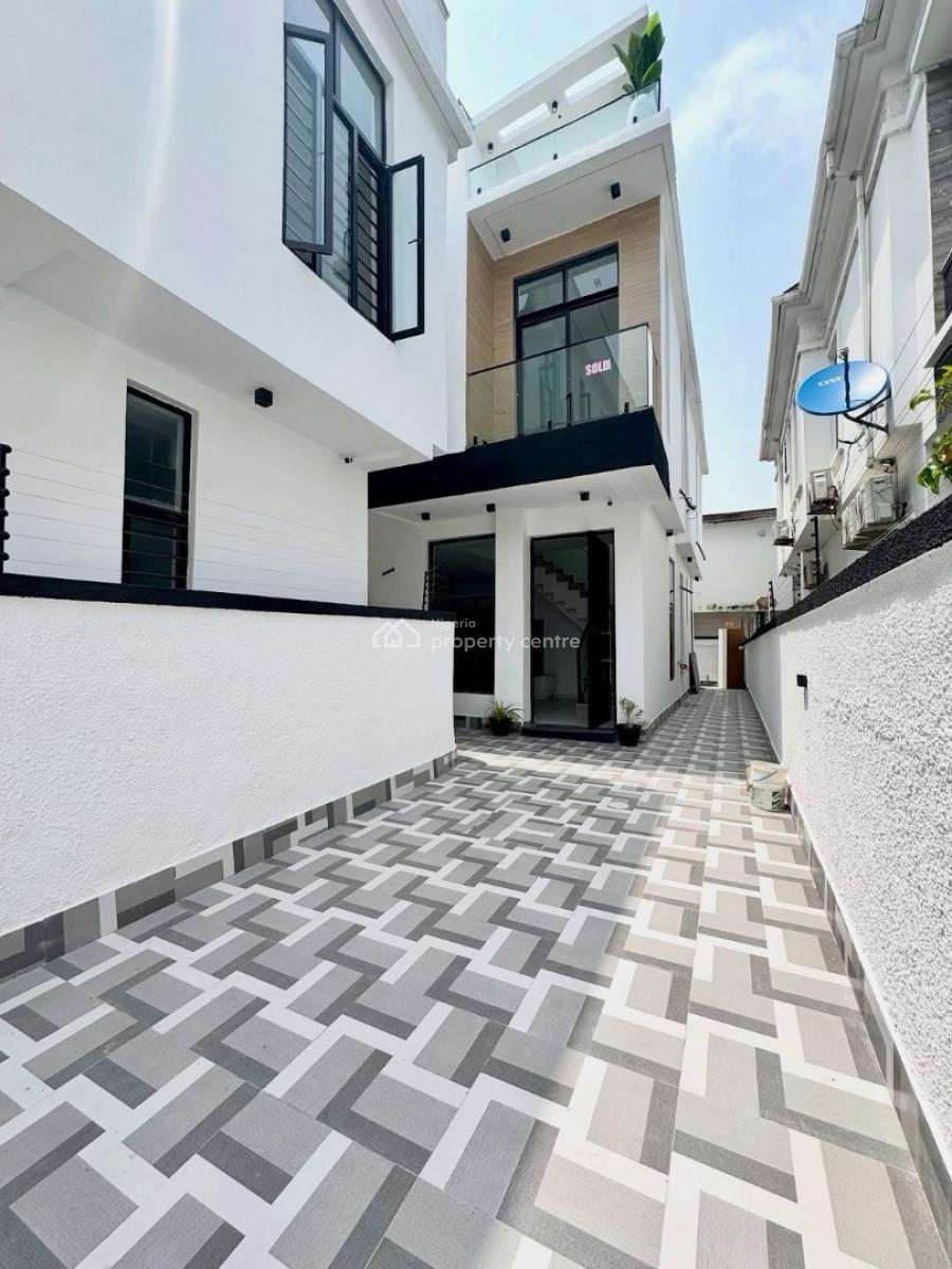 Beautiful Luxury 4 Bedroom Semi Detached Duplex with Bq, Chevron Toll Gate, Orchid Road, Lekki, Lagos, Semi-detached Duplex for Rent