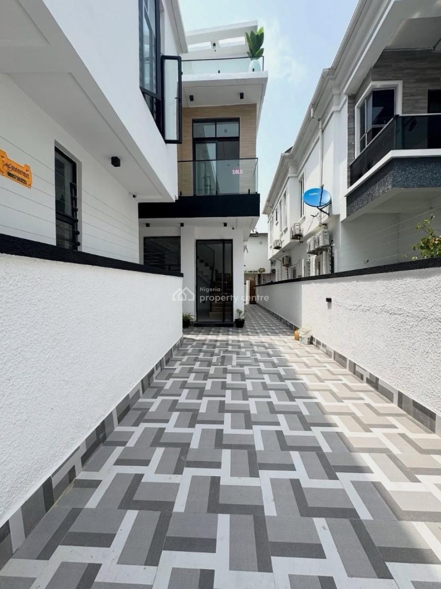 Beautiful Luxury 4 Bedroom Semi Detached Duplex with Bq, Chevron Toll Gate, Orchid Road, Lekki, Lagos, Semi-detached Duplex for Rent