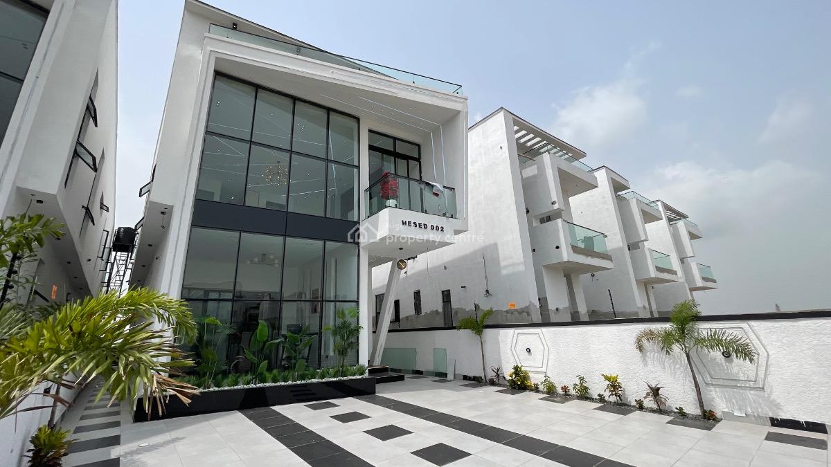 Magnificent 5 Bedroom Fully Detached Duplex with Bq,pool and Gym, Lekki, Ajah, Lagos, House for Sale