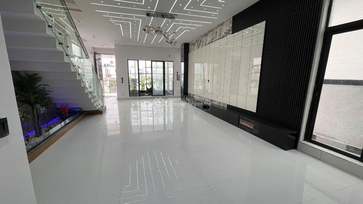 Magnificent 5 Bedroom Fully Detached Duplex with Bq,pool and Gym, Lekki, Ajah, Lagos, House for Sale