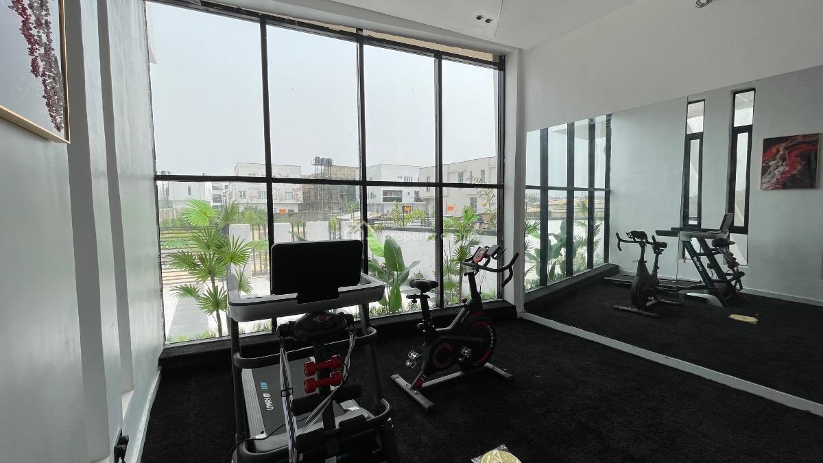 Magnificent 5 Bedroom Fully Detached Duplex with Bq,pool and Gym, Lekki, Ajah, Lagos, House for Sale
