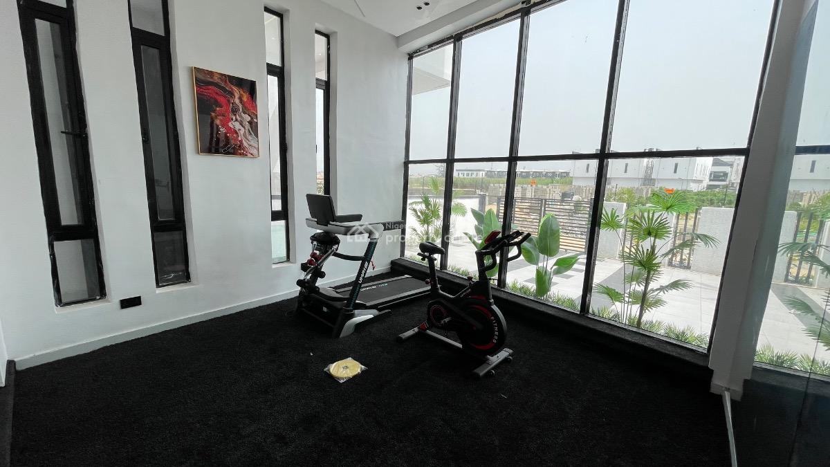 Magnificent 5 Bedroom Fully Detached Duplex with Bq,pool and Gym, Lekki, Ajah, Lagos, House for Sale