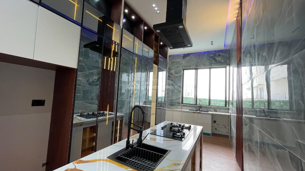 Magnificent 5 Bedroom Fully Detached Duplex with Bq,pool and Gym, Lekki, Ajah, Lagos, House for Sale