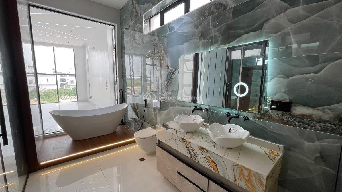 Magnificent 5 Bedroom Fully Detached Duplex with Bq,pool and Gym, Lekki, Ajah, Lagos, House for Sale