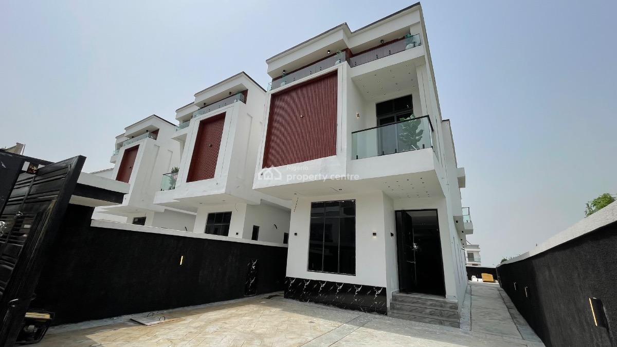 Lovey 5 Bedroom Fully Detached Duplex with Bq and Swimming Pool, Lekki, Ajah, Lagos, Detached Duplex for Sale