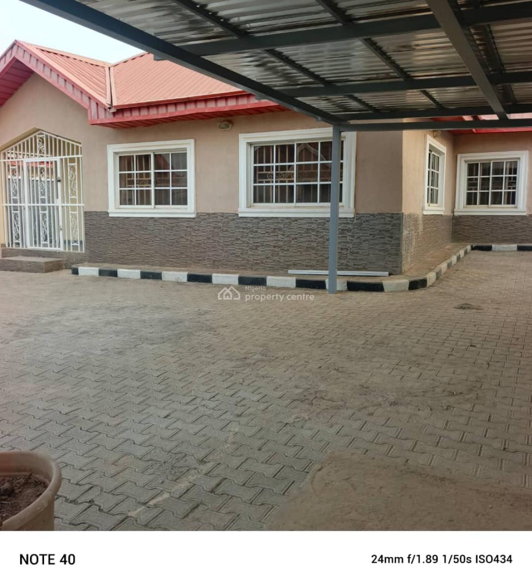 a Spacious 2 Bedrooms Bungalow in a Nice Estate on Fully Tarred Road., Galadimawa, Abuja, Detached Bungalow for Rent