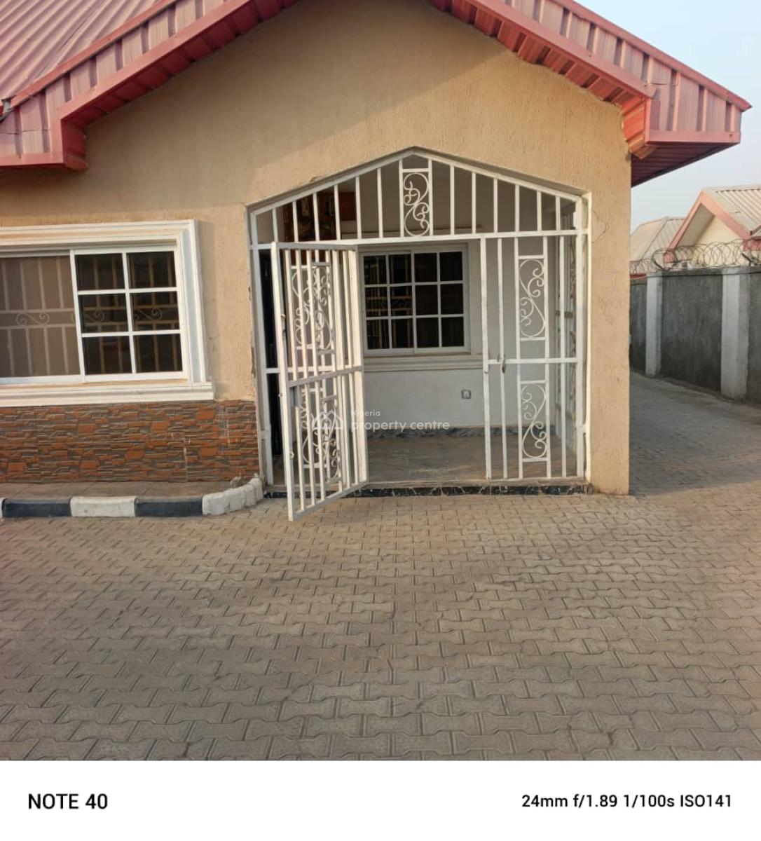 a Spacious 2 Bedrooms Bungalow in a Nice Estate on Fully Tarred Road., Galadimawa, Abuja, Detached Bungalow for Rent