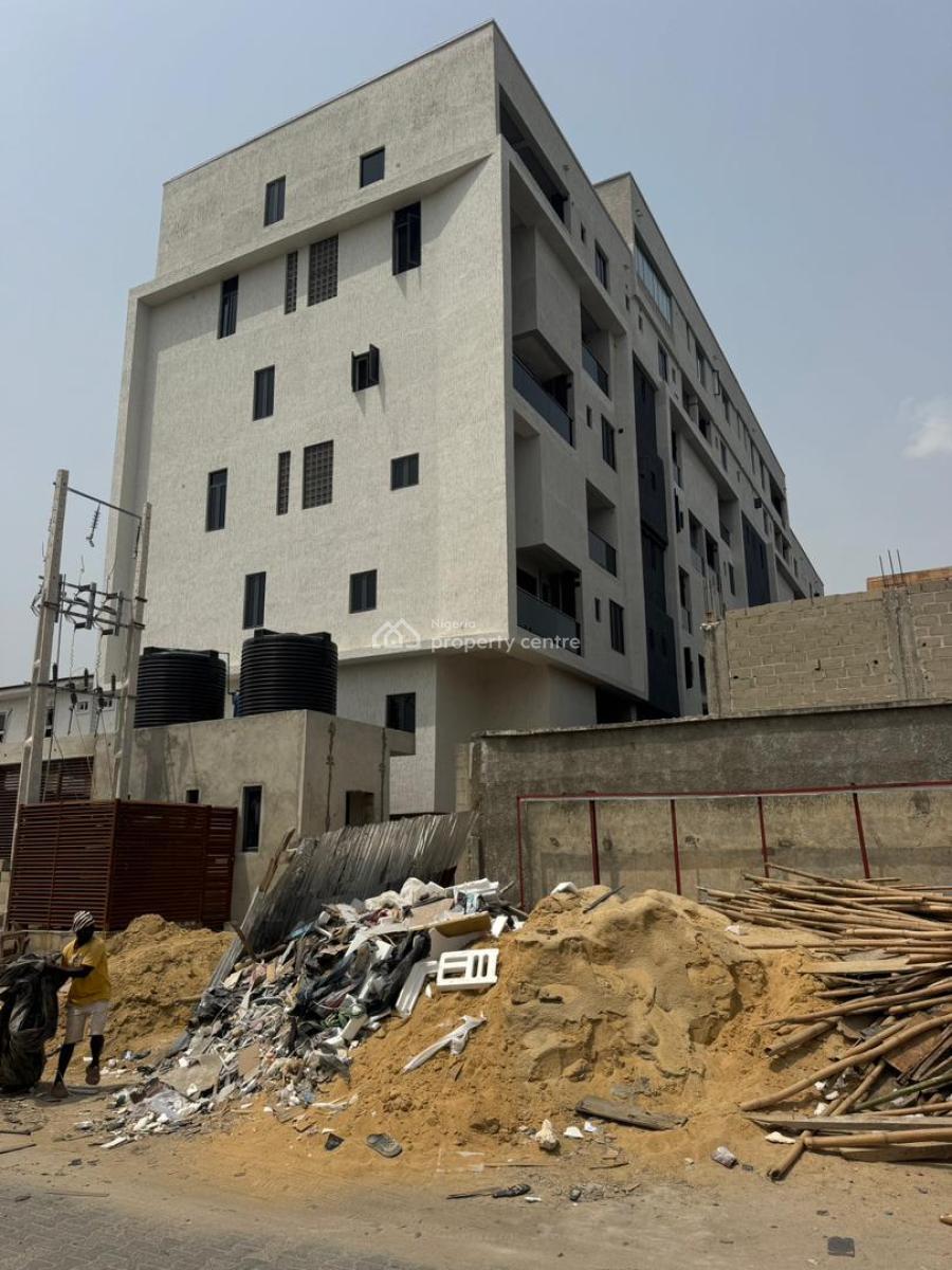 Built to Standard 2 Bedroom Maisonette Apartment with Elevator, Ikatee, Lekki, Lagos, Block of Flats for Sale