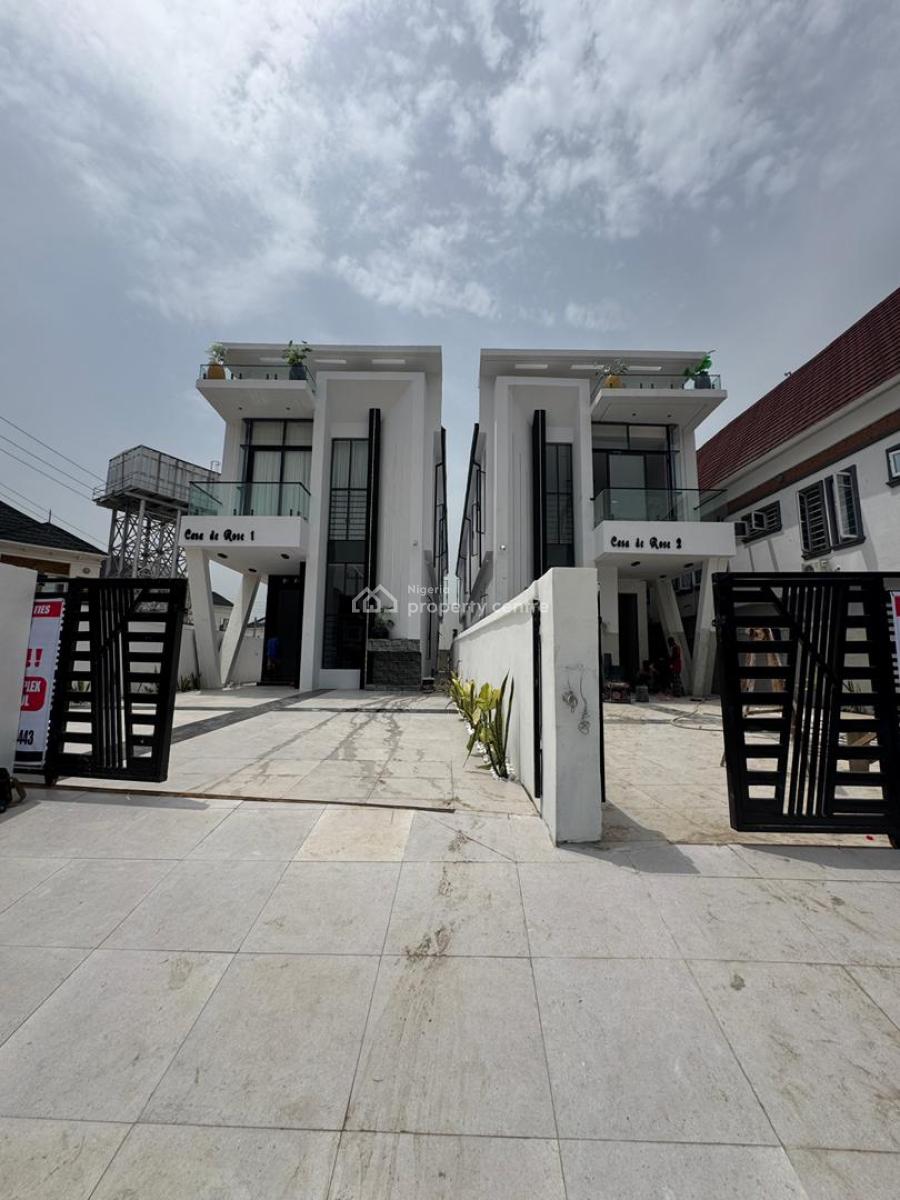 Standard 5 Bedroom Detached Duplex Within an Estate with Swimming Pool, Ikotaa, Lekki, Lagos, Detached Duplex for Sale