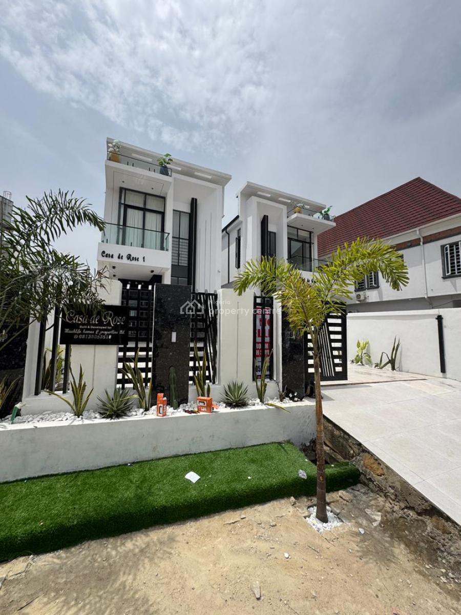 Standard 5 Bedroom Detached Duplex Within an Estate with Swimming Pool, Ikotaa, Lekki, Lagos, Detached Duplex for Sale