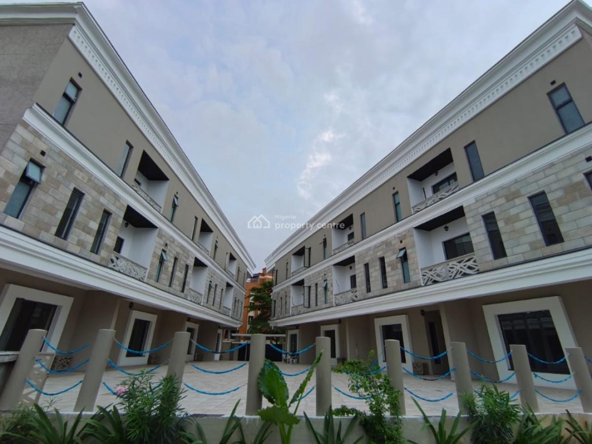 Newly Built 5 Bedroom Terrace House with 2 Bq, Ikoyi, Lagos, Terraced Duplex for Sale